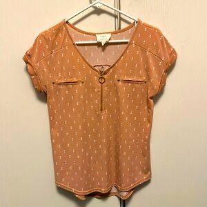 Pink dotted shirt👚💗